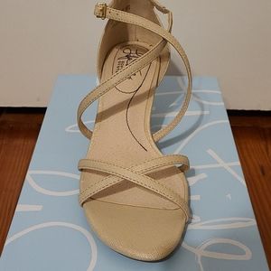 Life Stride Gold Sparkle Heel